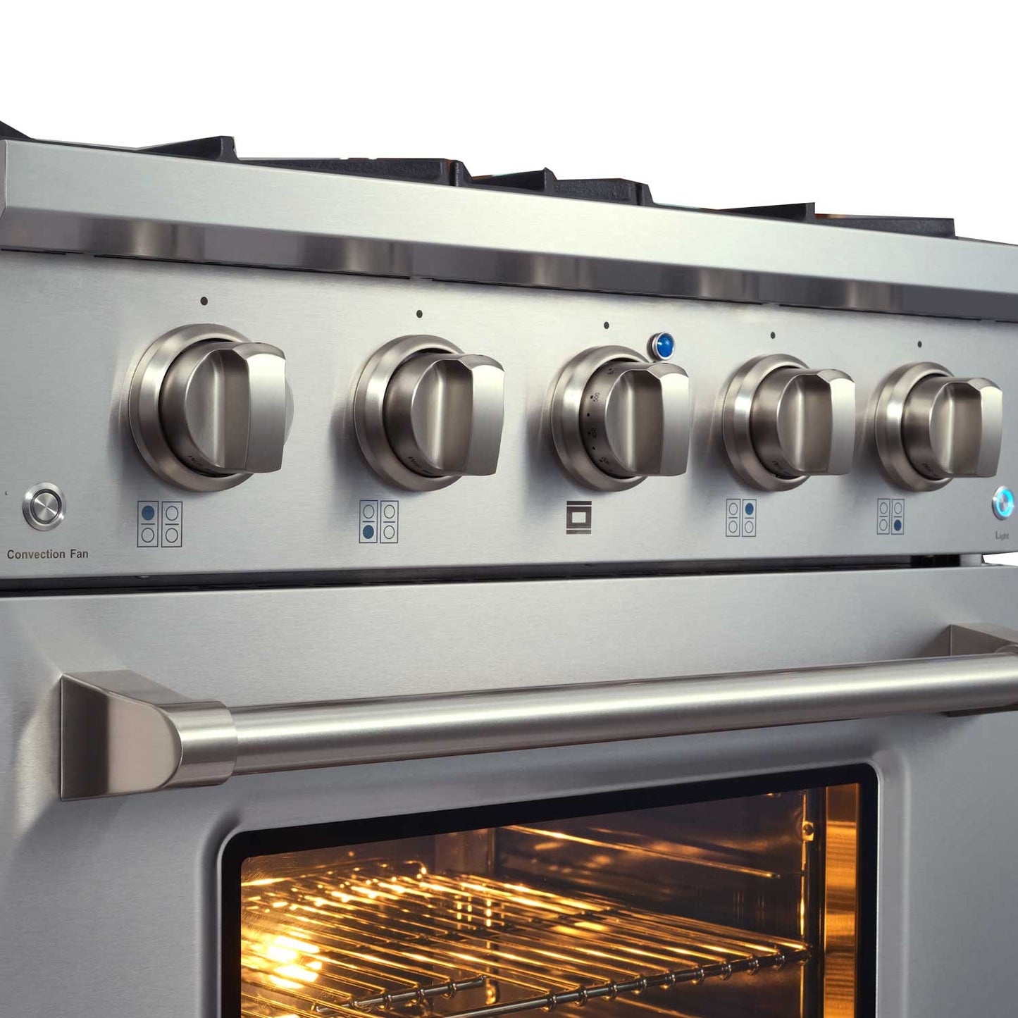 30 Inch Professional 4-Burner Gas Range
