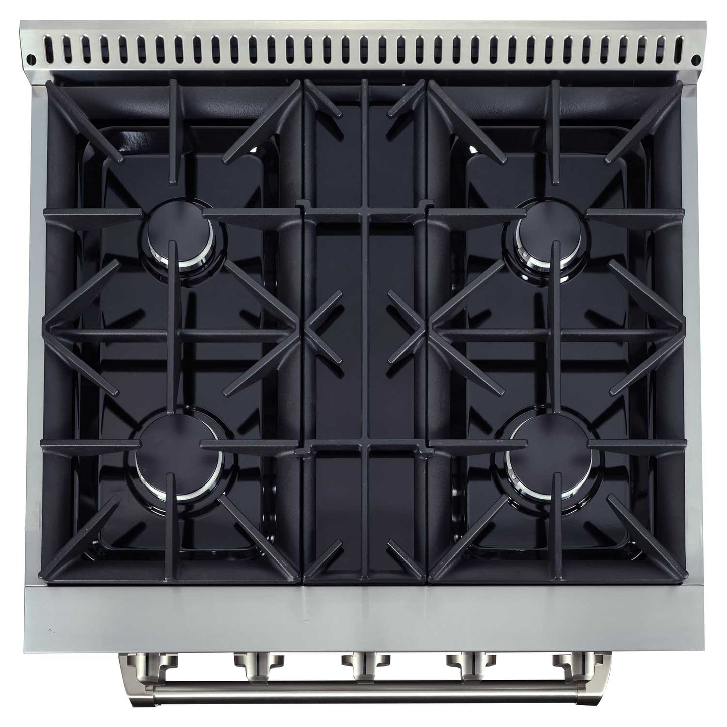 30 Inch Professional 4-Burner Gas Range