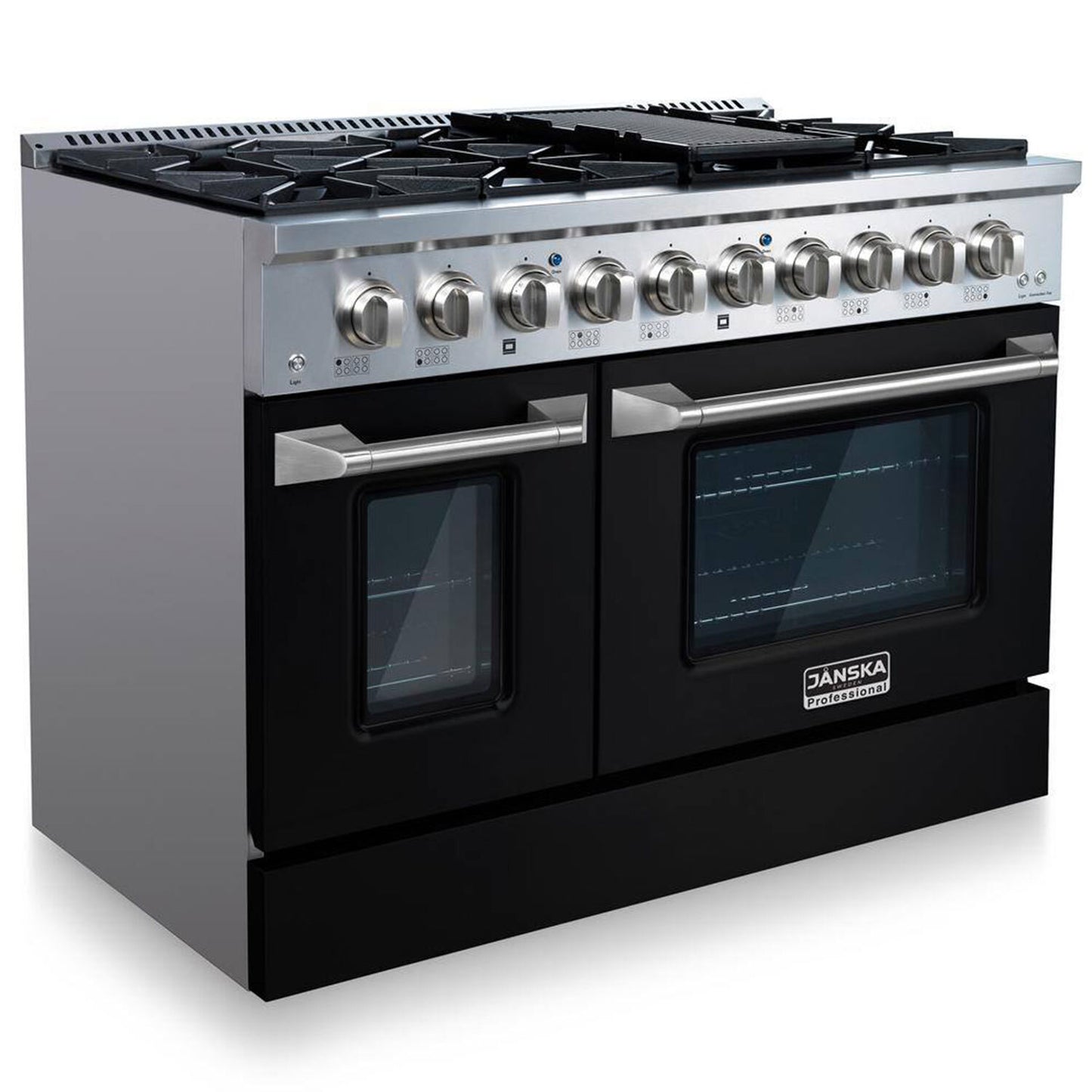 JANSKA 48 Inch Professional 8-Burner Gas Range