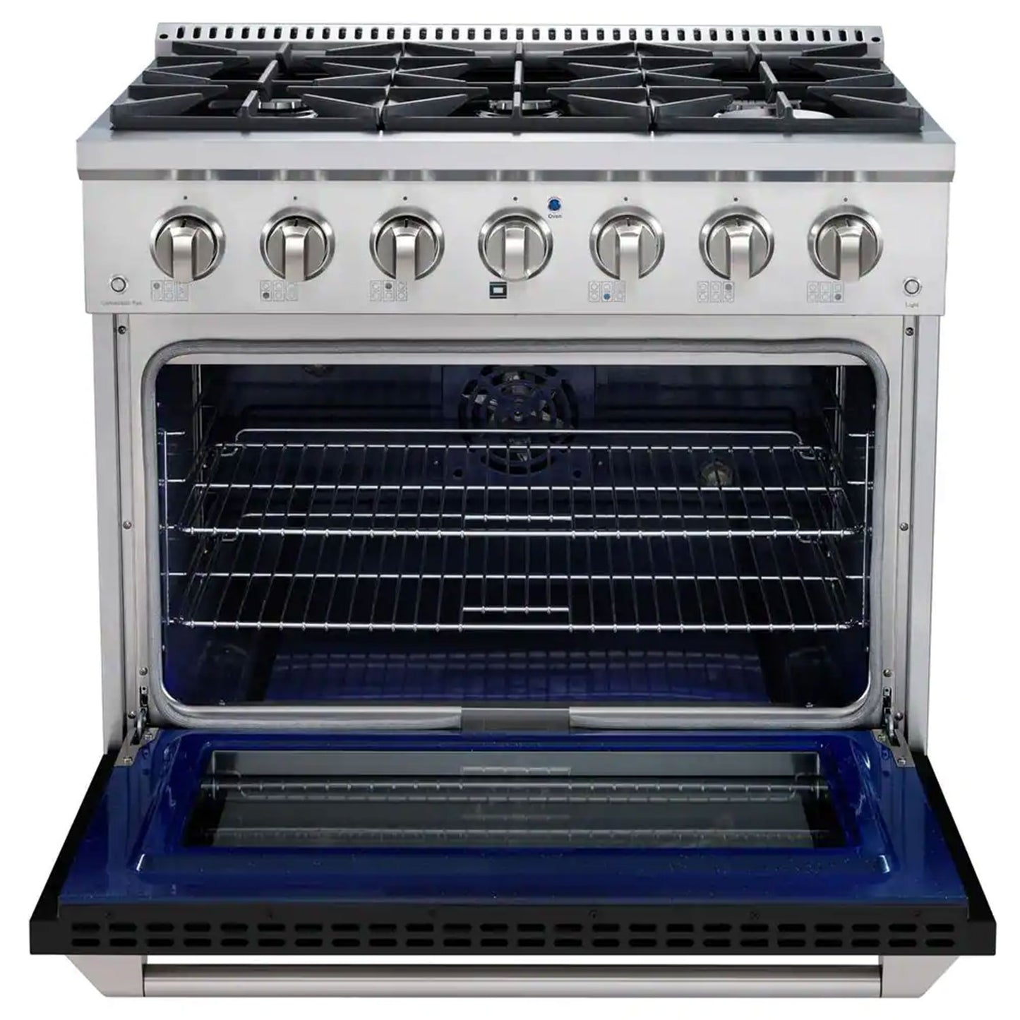 JANSKA 36 Inch Professional 6-Burner Gas Range