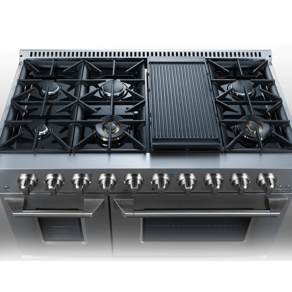 Mueller by JANSKA Professional Series 48 Inch Freestanding Gas Range